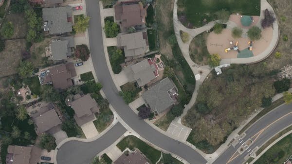 Bing imagery of Denver, Colorado suburbs
