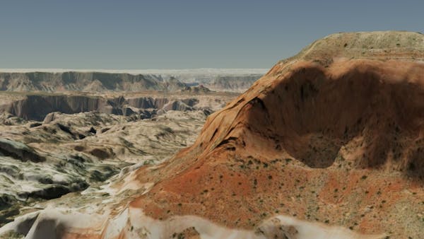 Glenn Canyon in Cesium World Terrain