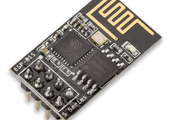 Build A Circuit With The Esp8266 01 Wifi Module