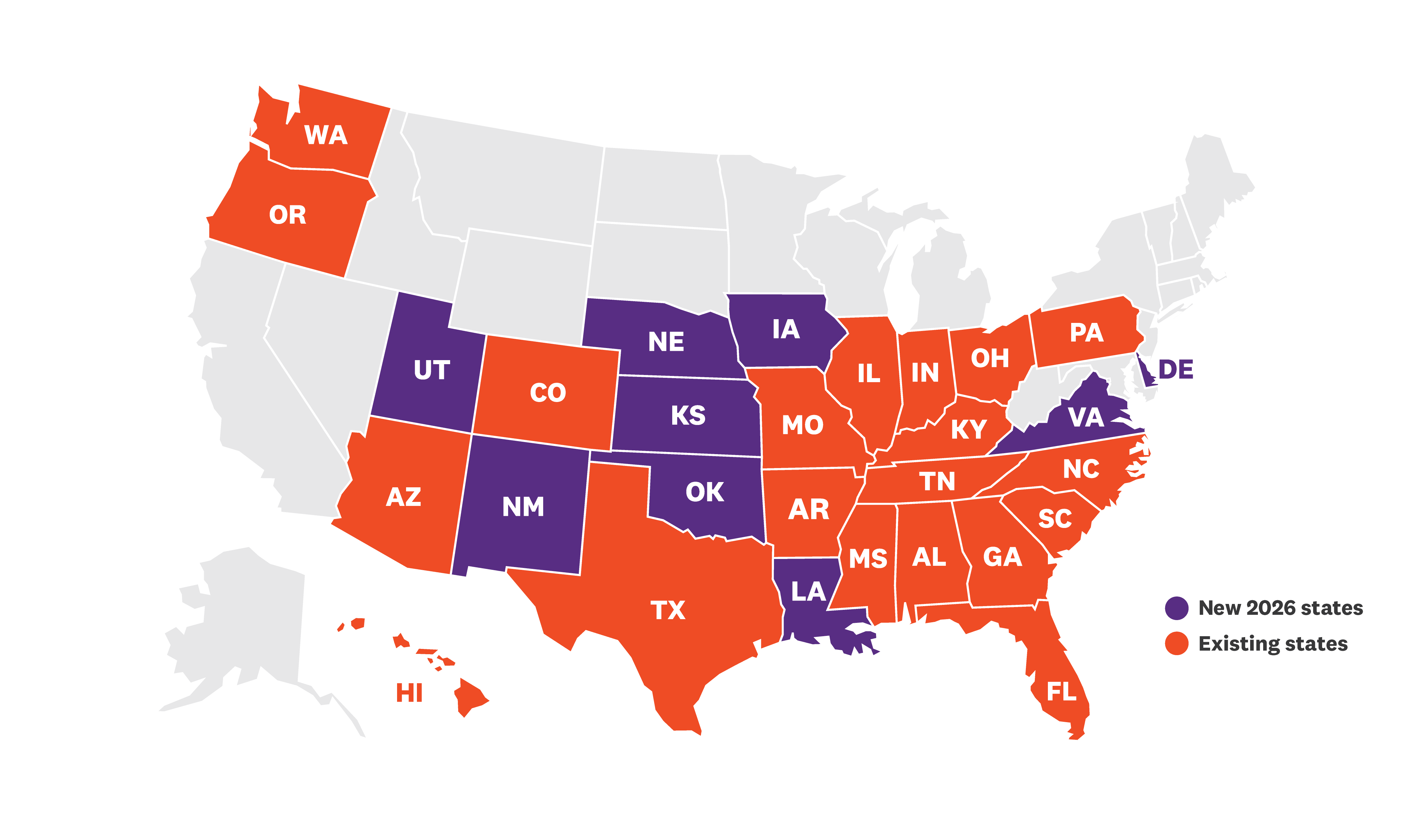 Devoted Health's 2026 service area