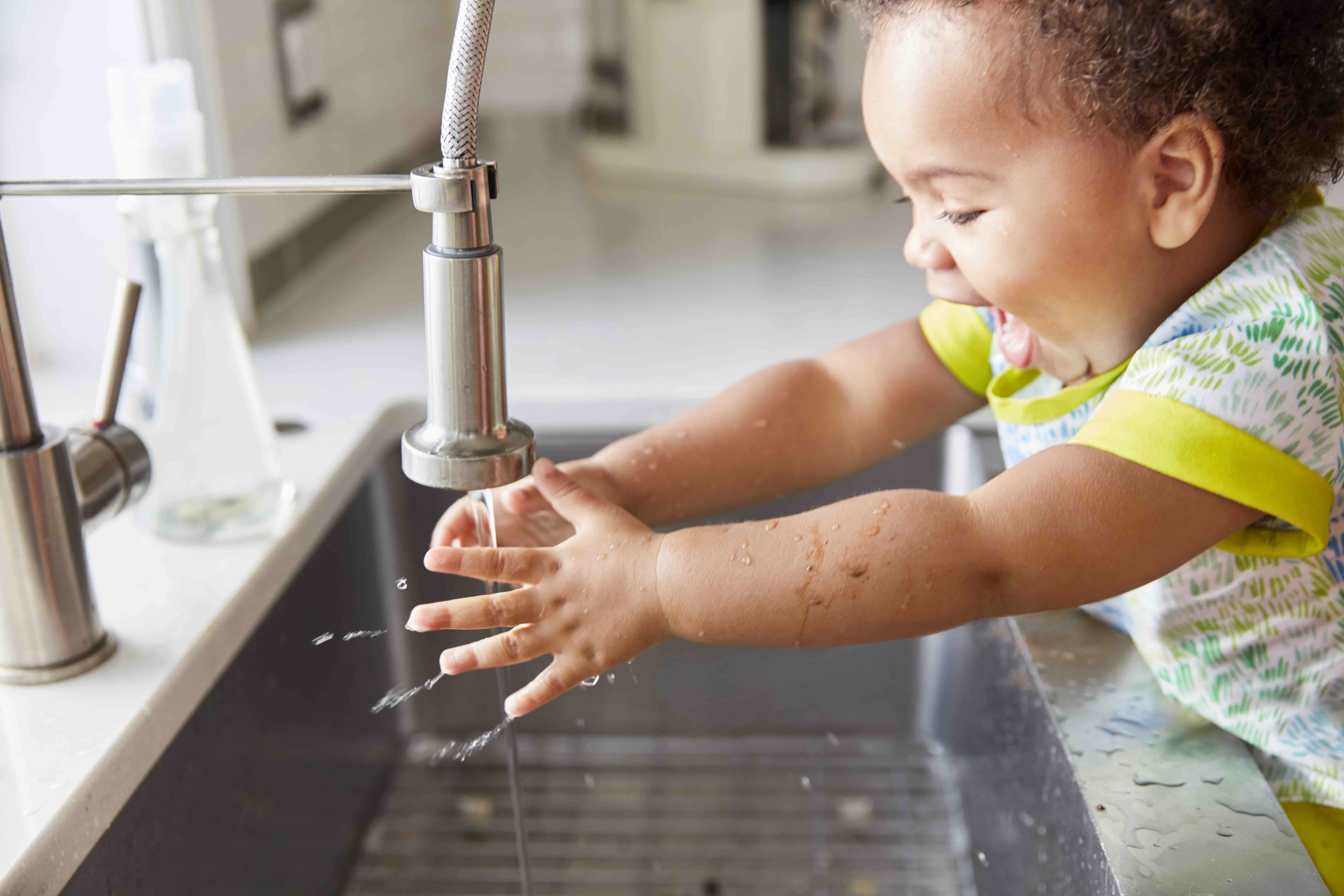 Lather, rinse, dry teaching your child to wash their hands Lovevery