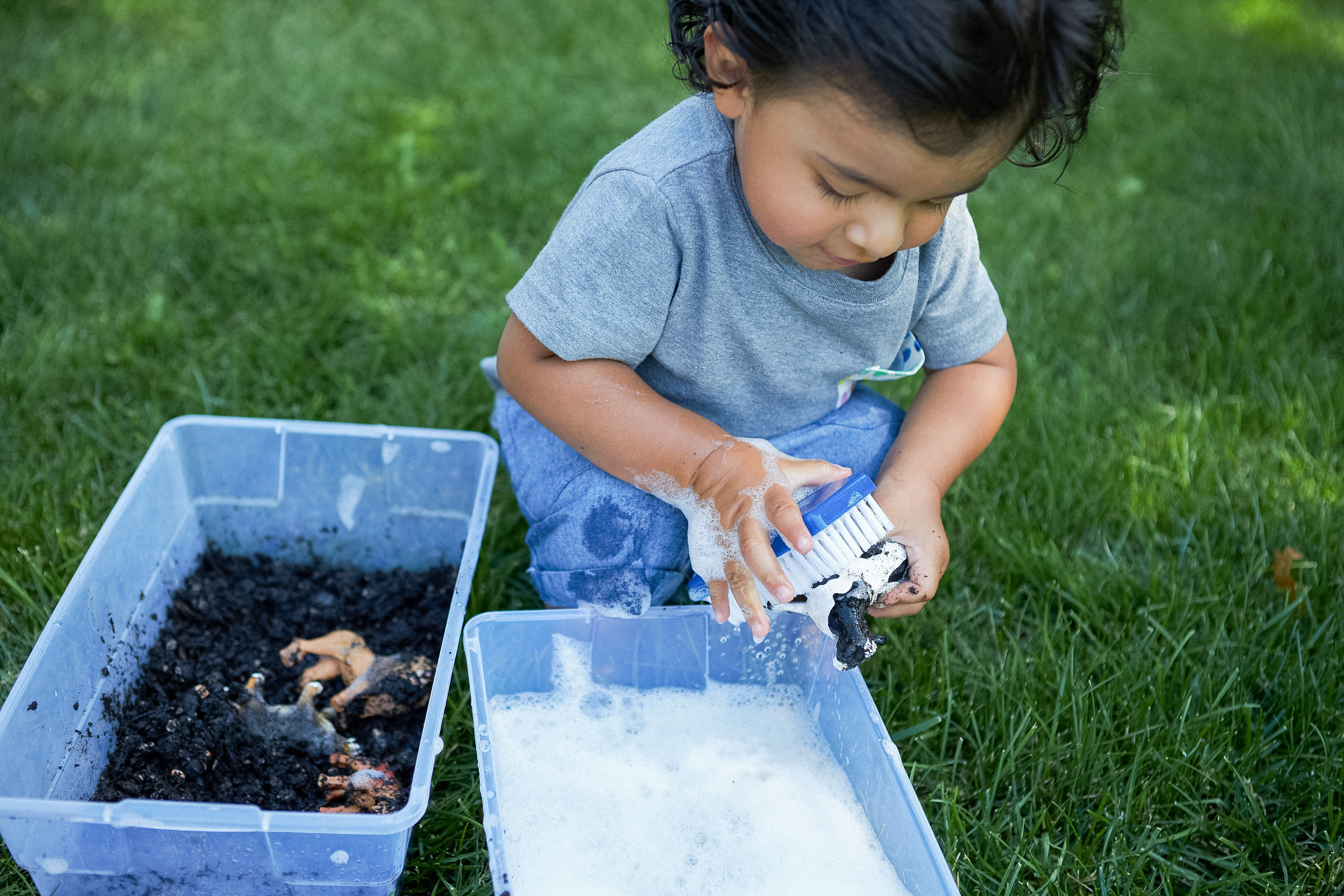 Dirty vs clean a quick lesson in contrast Lovevery