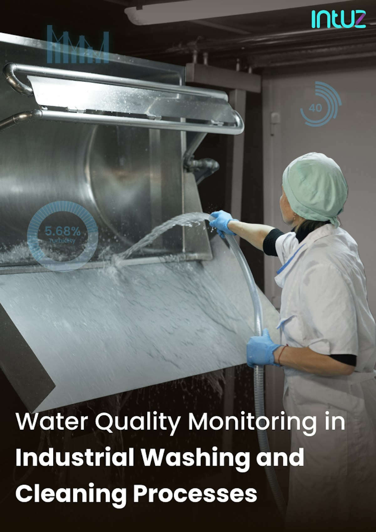 water quality monitoring in industrial washing process