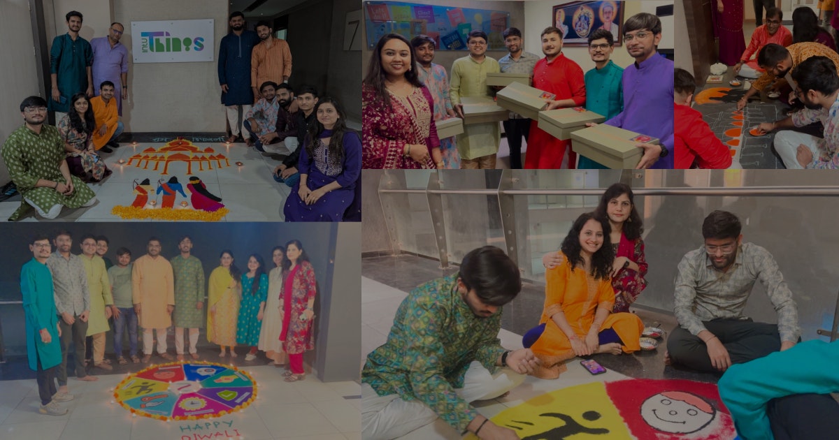 Diwali celebration at Intuz