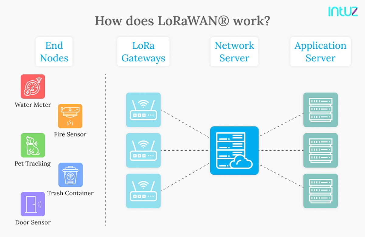 How does LoRaWAN® work