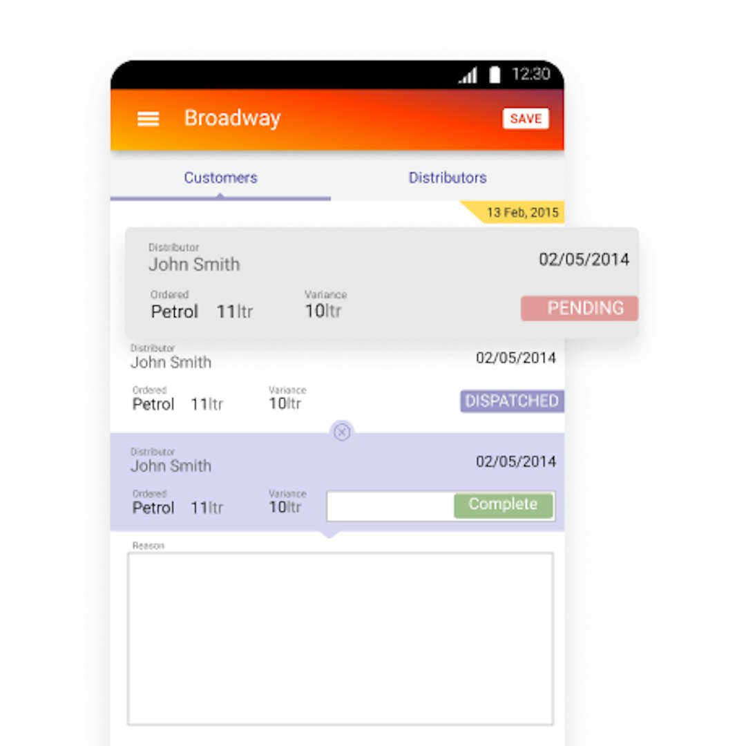 Fuel Station Management App