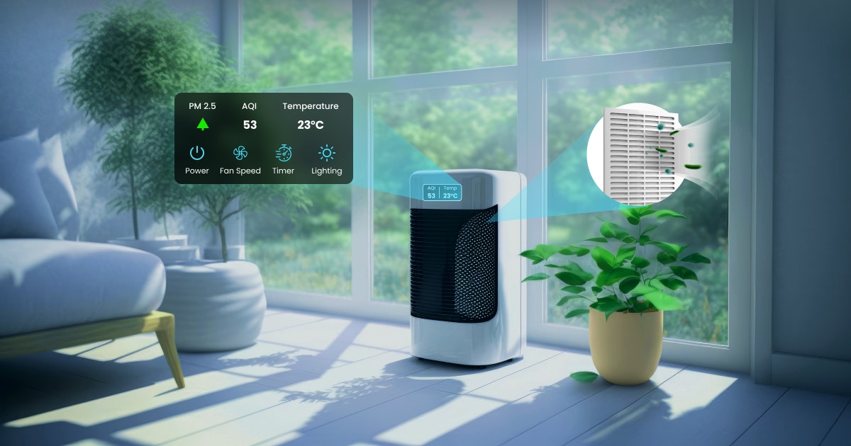 IoT Enabled Smart Air Purifier