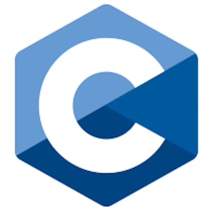 C programming language logo