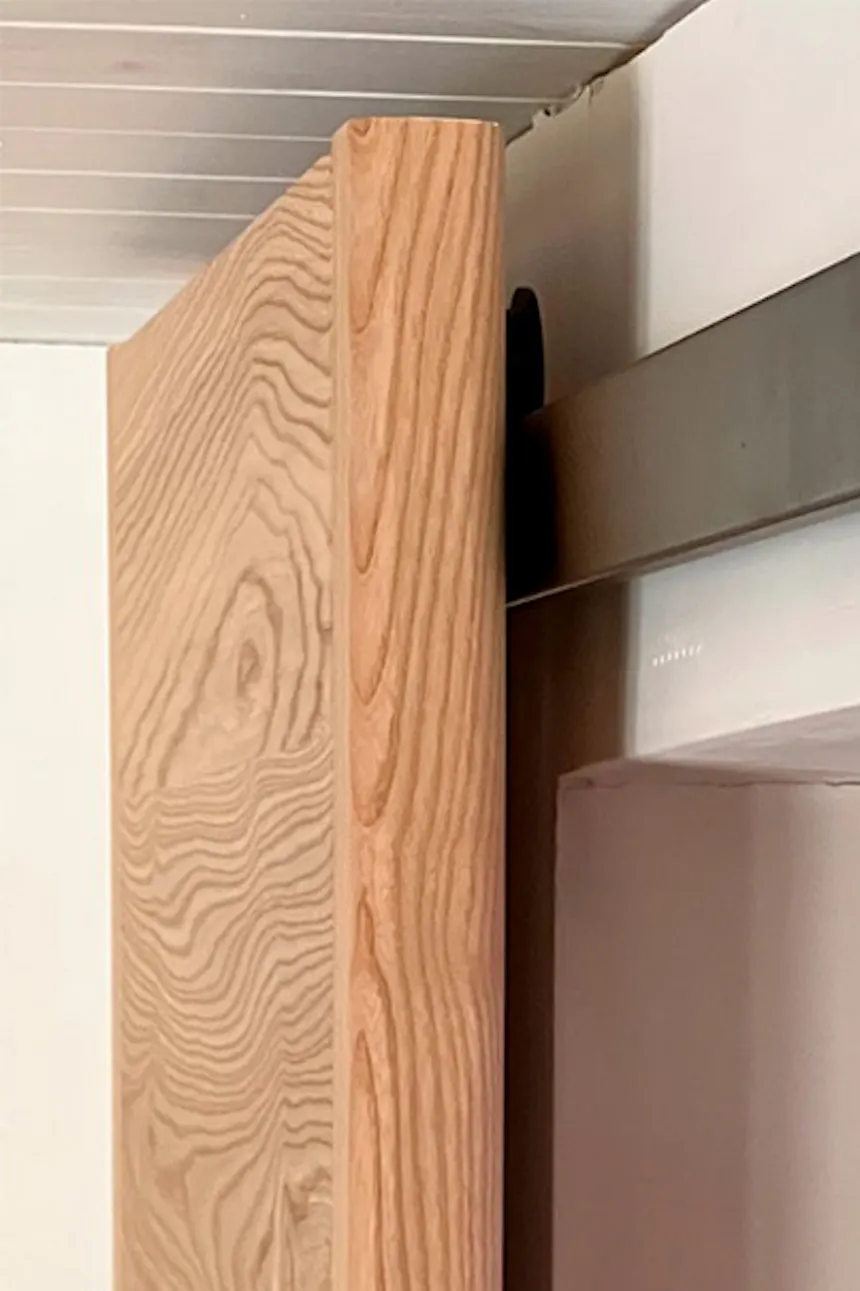 hidden sliding system for doors