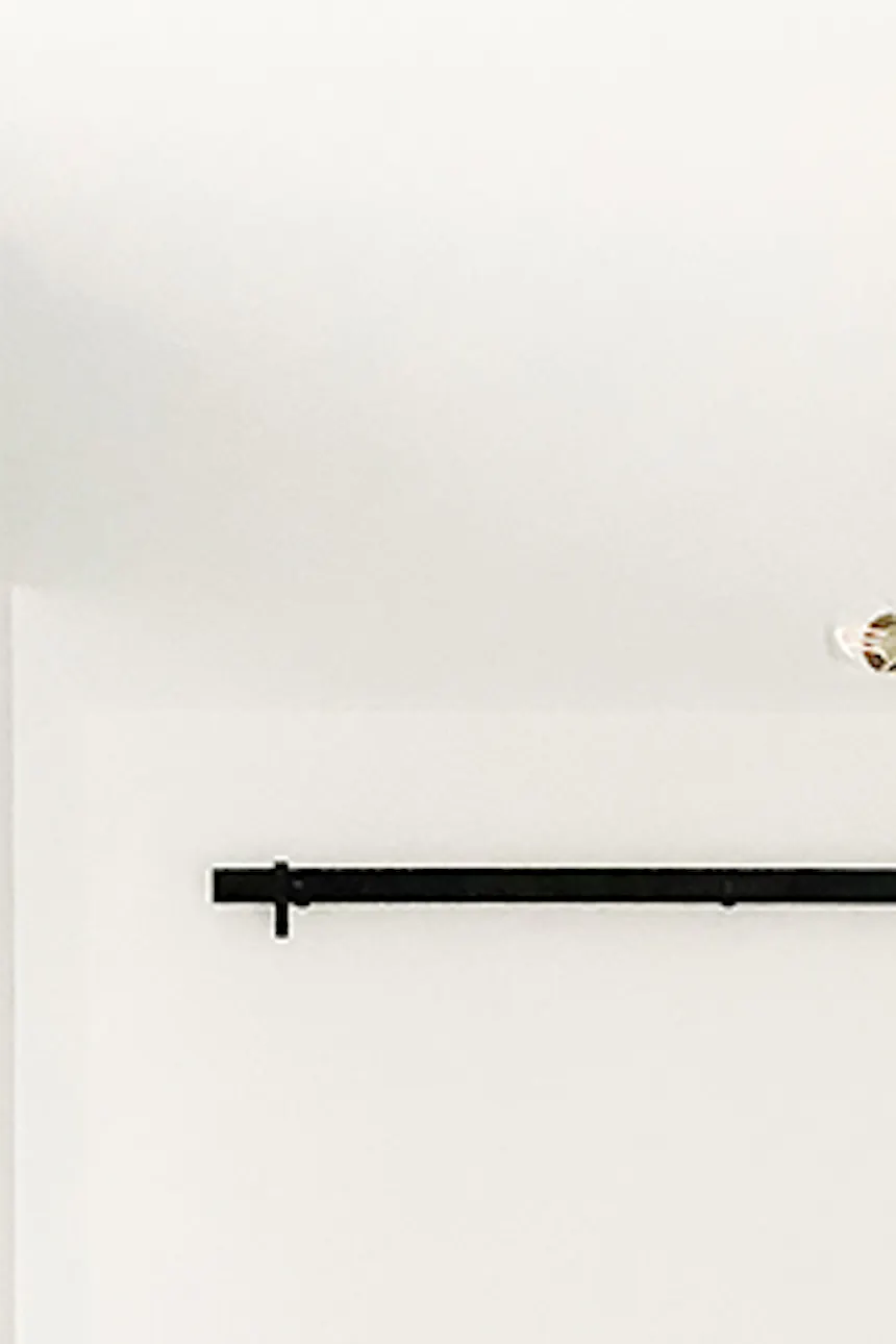 Mirror door in entryway, industrial lamp in foyer, white and black entryway, large mirror in wooden frame