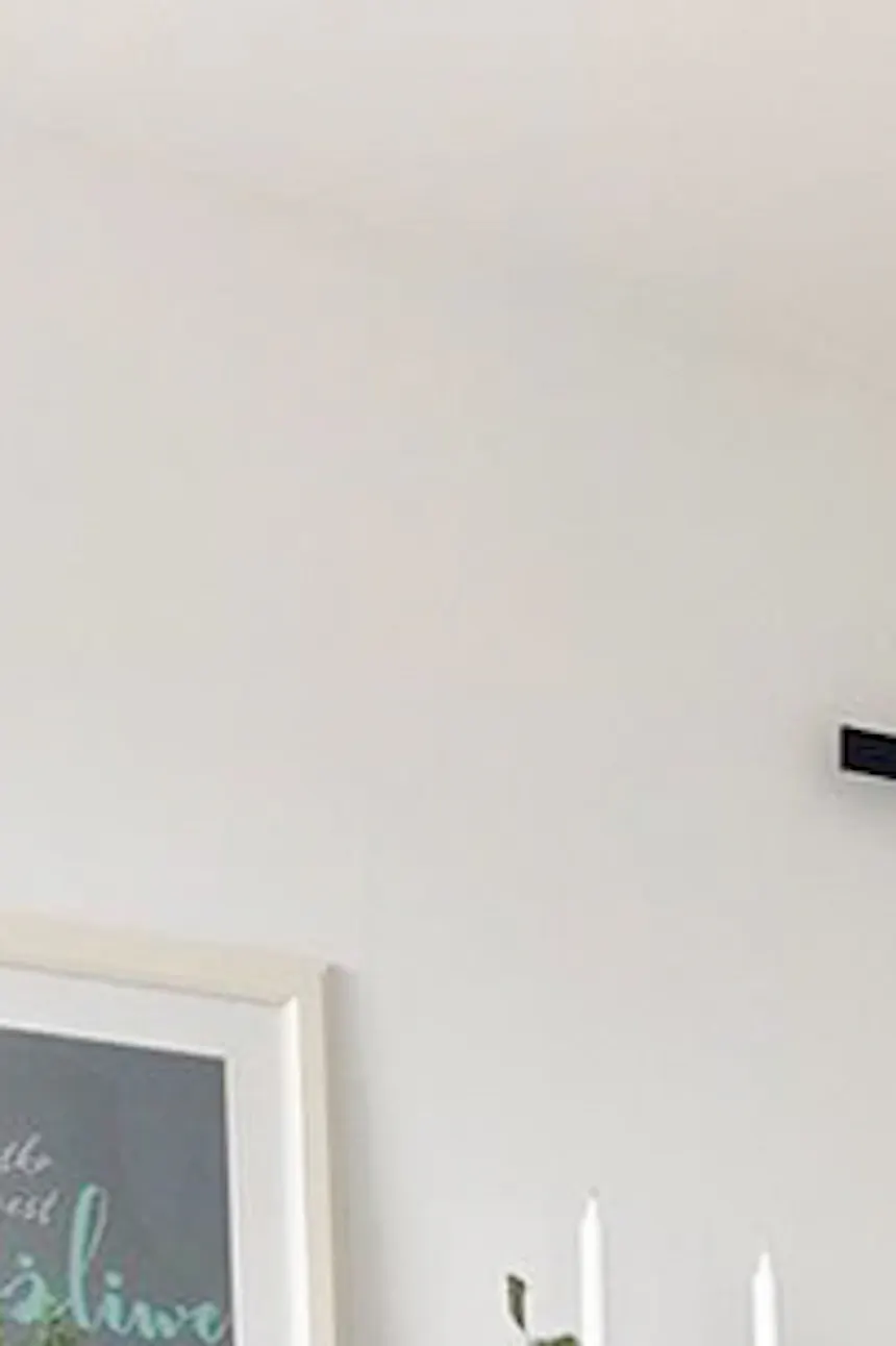 wooden grey sliding doors, bedroom sliding door, grey sliding door, wooden door, grey door, mint and grey interior, white dresser in the living room, carpet in the living room, pastel interior
