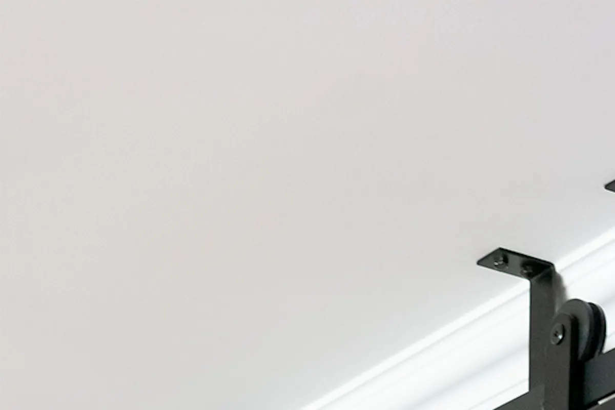 Ceiling-mounted sliding doors, large sliding door