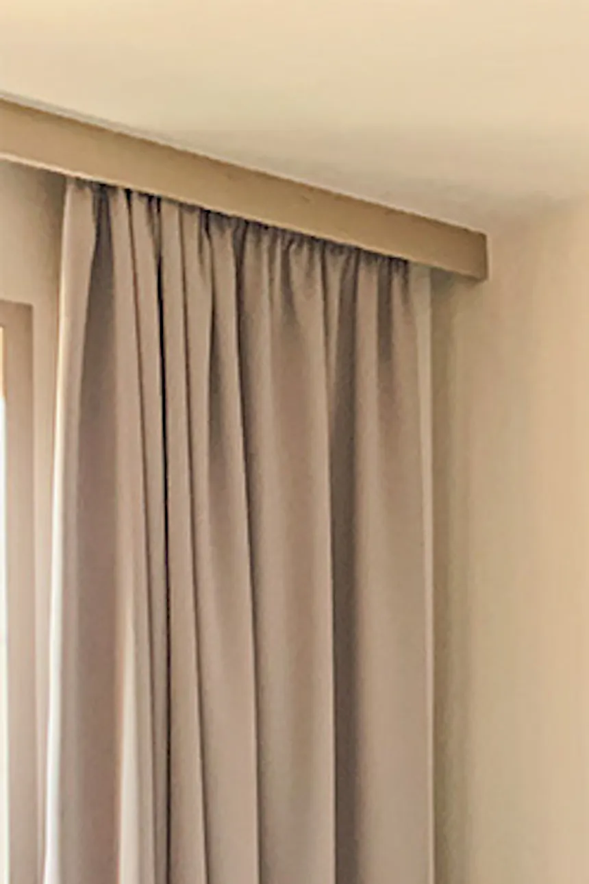 Bathroom sliding door with metal handle