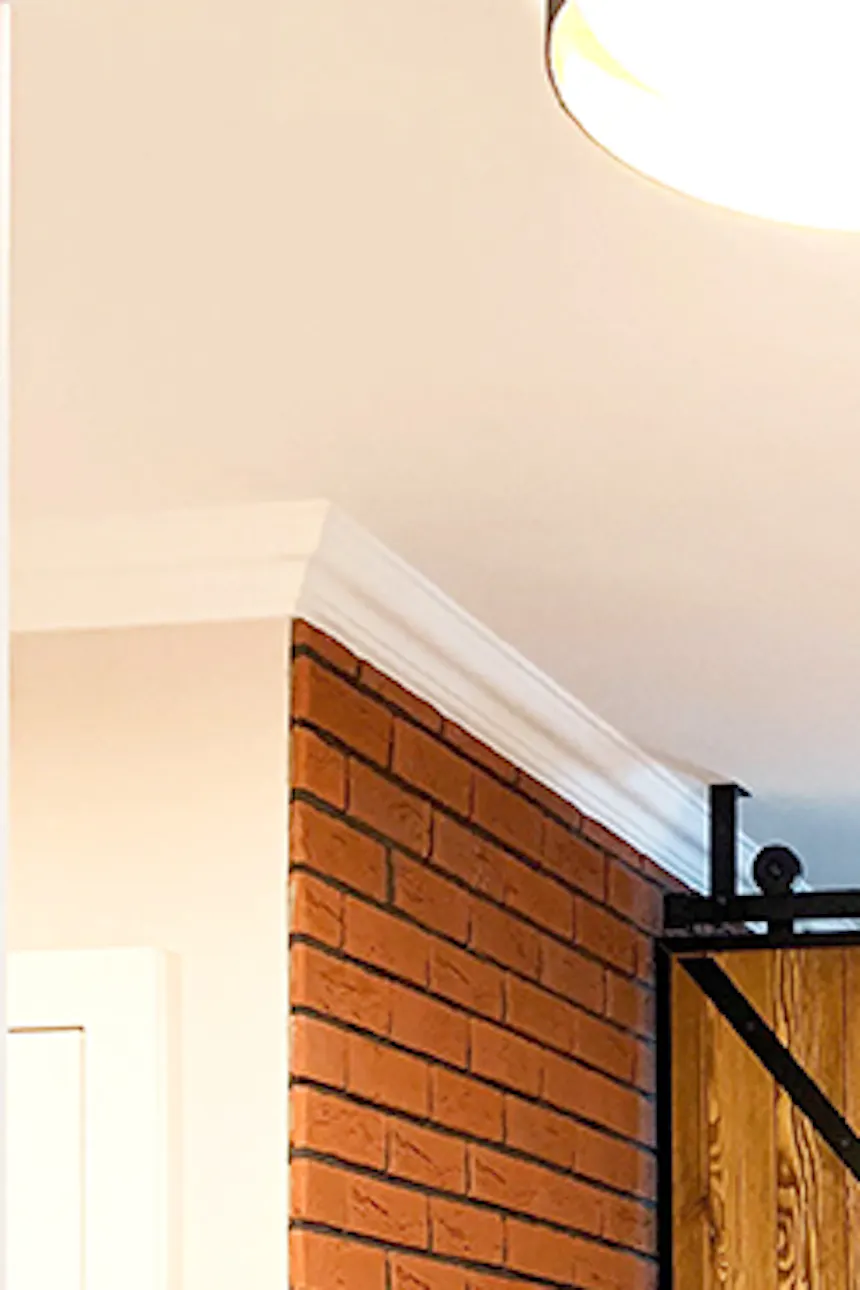 Large sliding door, sliding wall, wooden sliding doors, sliding doors in metal frame, brick wall