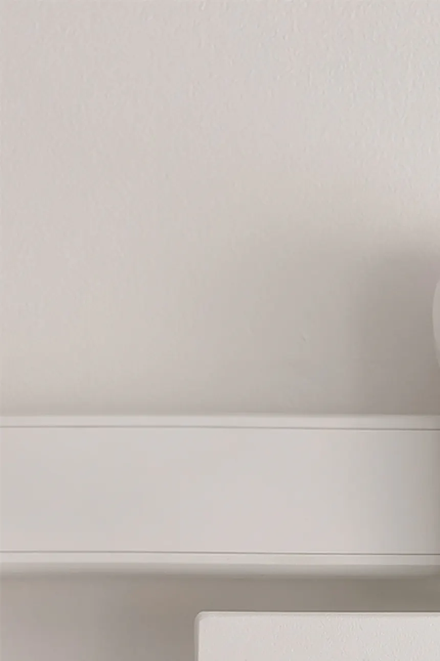 système coulissant blanc pour portes métalliques