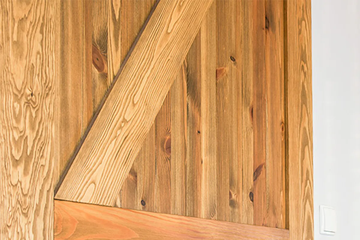 rustic wooden door, brushed wood sliding door, barn door