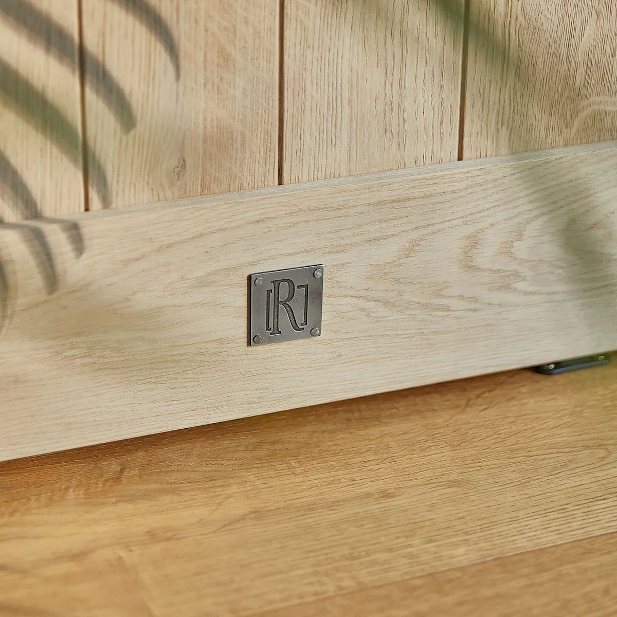 wooden oak doors in natural color