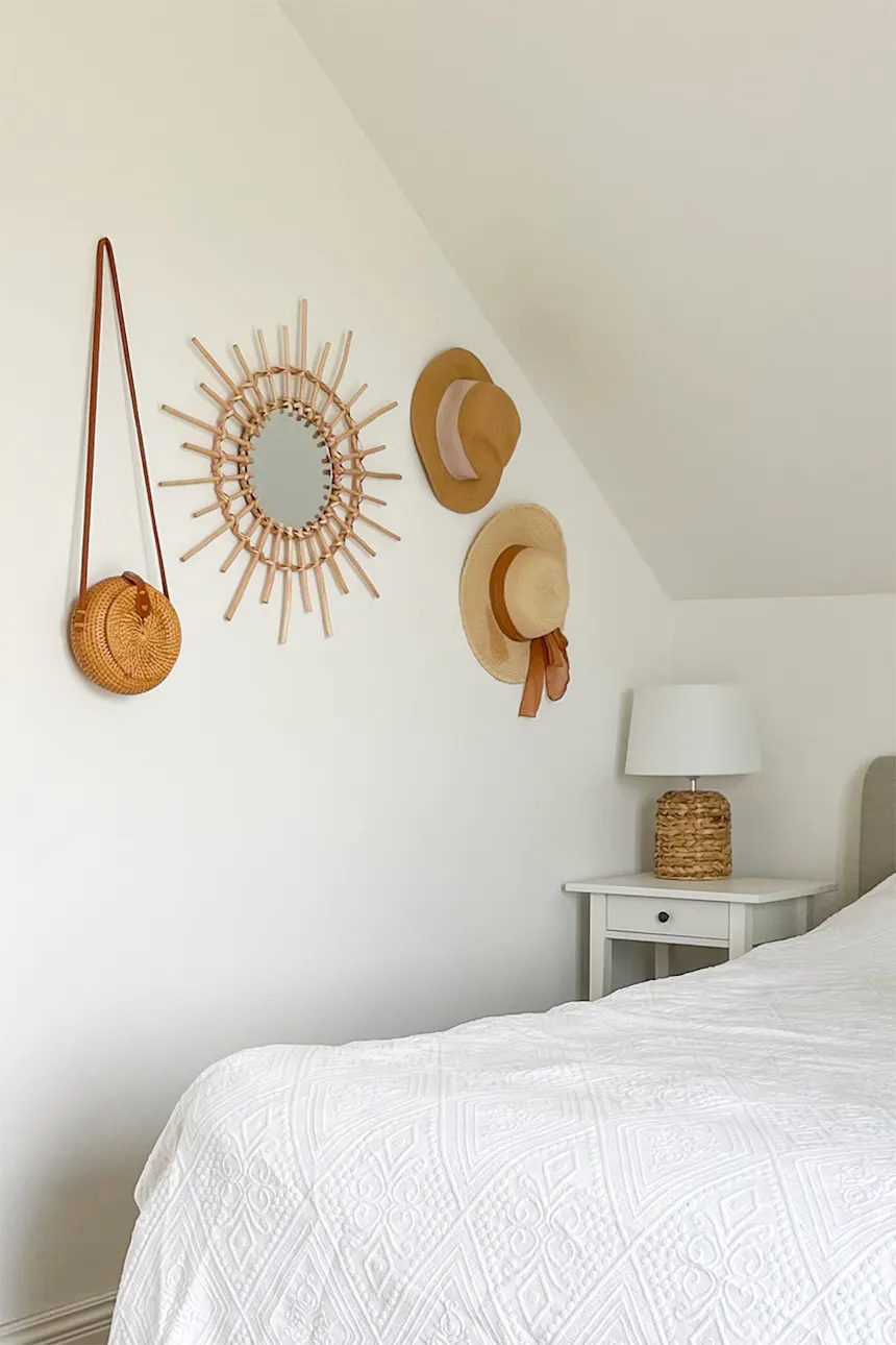 décorations de style bohème dans la chambre