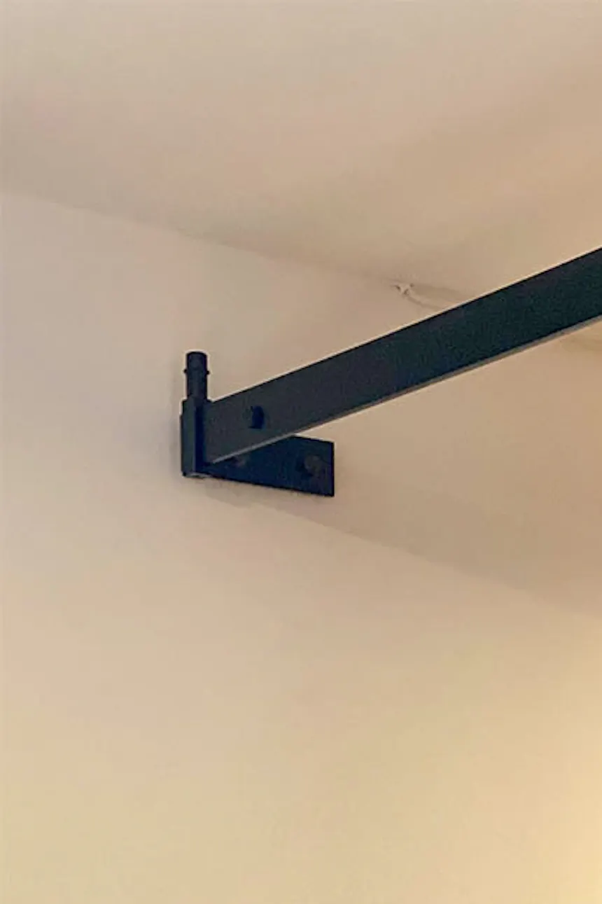 Black sliding system, black wood sliding door, deeply brushed sliding door