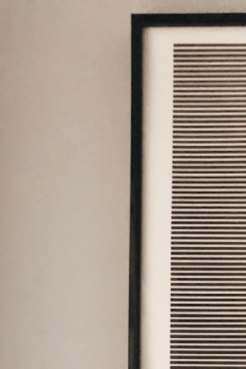affiche décorative en noir et blanc
