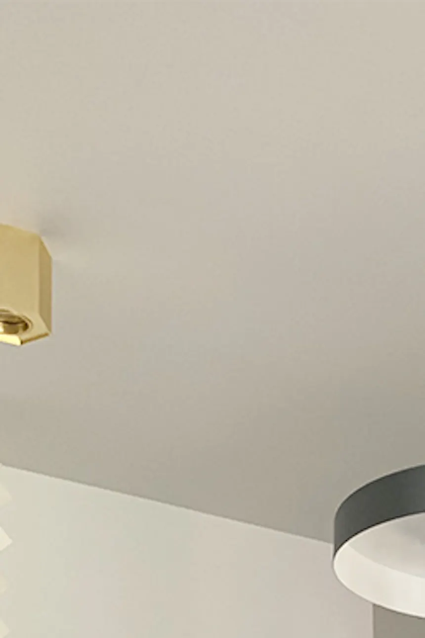 golden accessories in the interior, golden accessories in the kitchen, hanging lamps for the kitchen, modern style in the kitchen