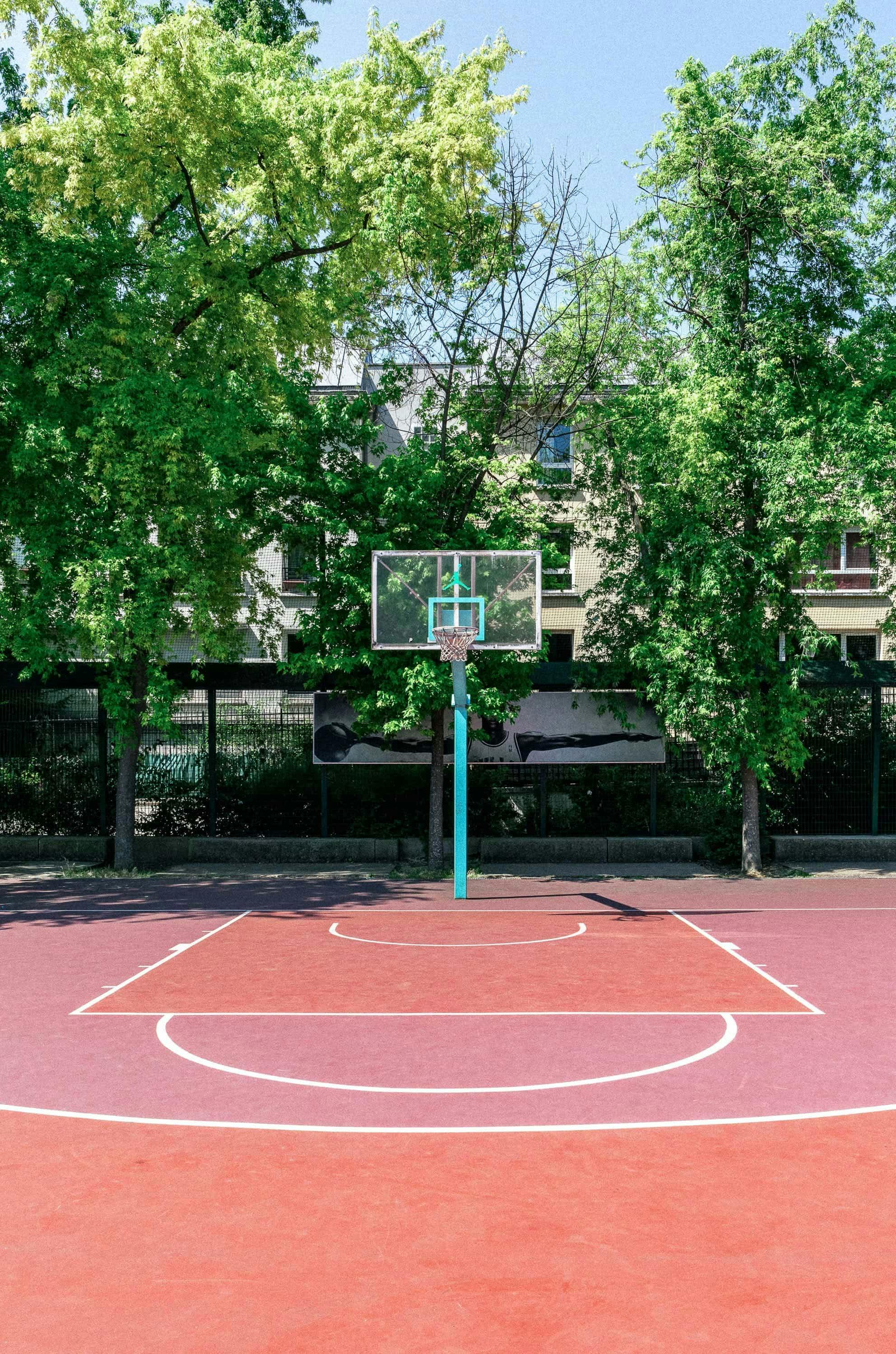 Michael Jordan basketball playground in Paris 20