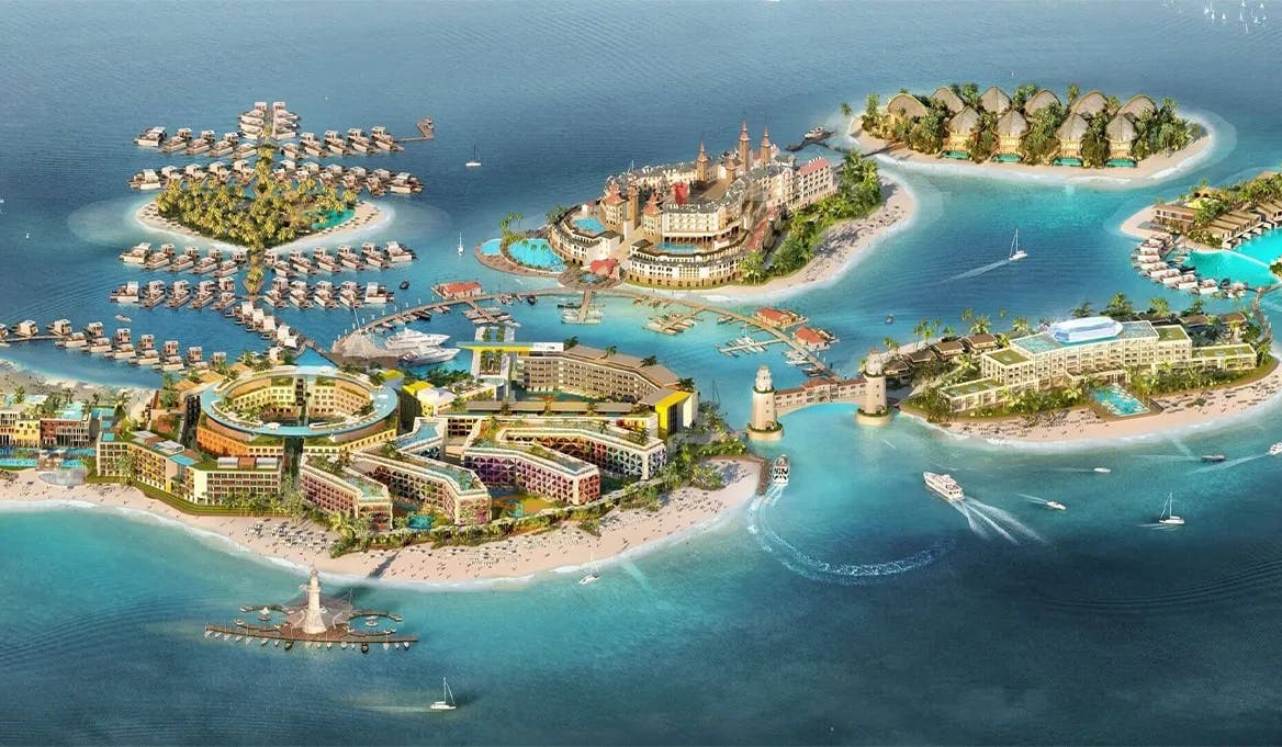 Overview of Dubai Islands