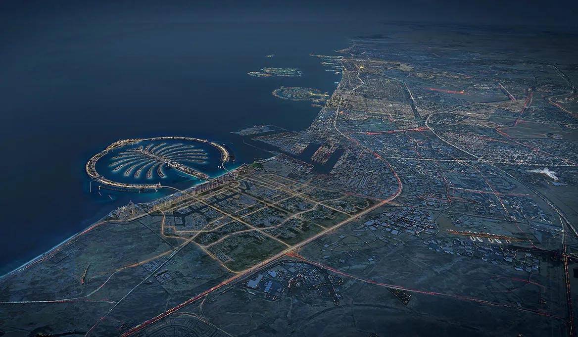 Prime Location of Palm Jebel Ali