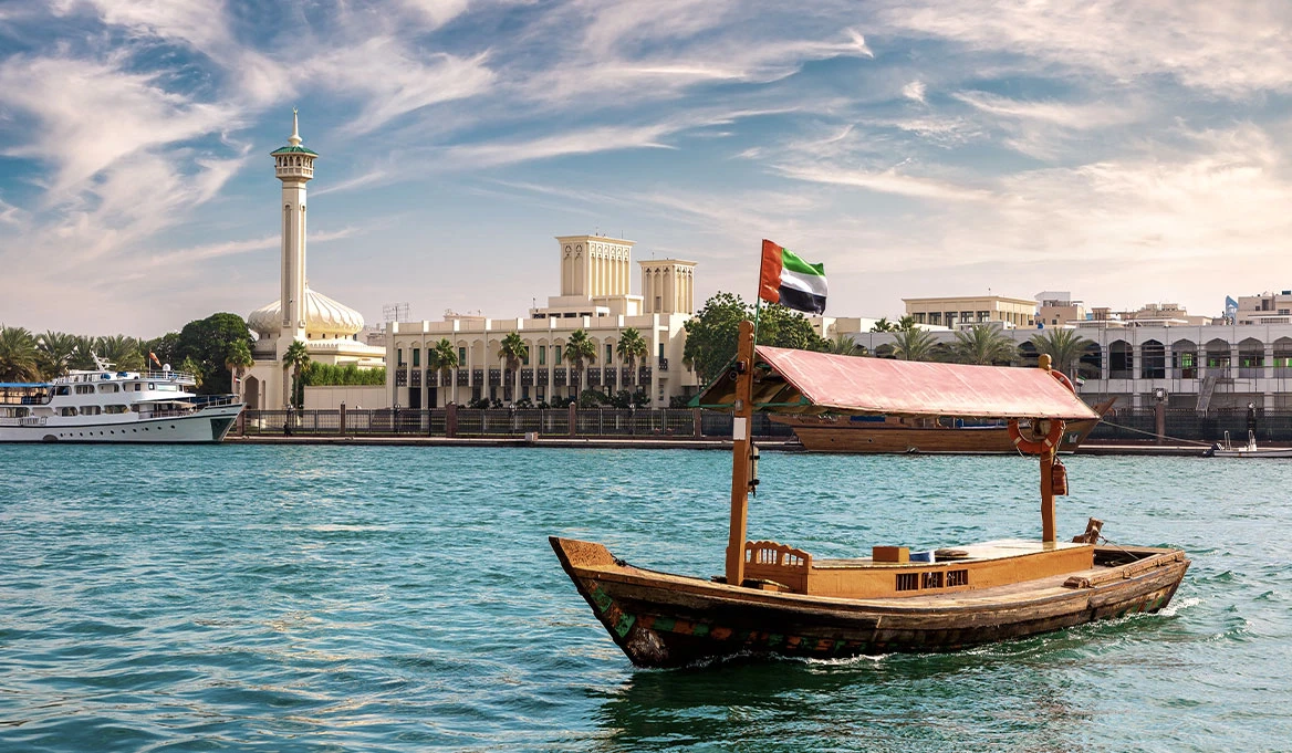 Dubai Old City at Night: A Journey Through Time