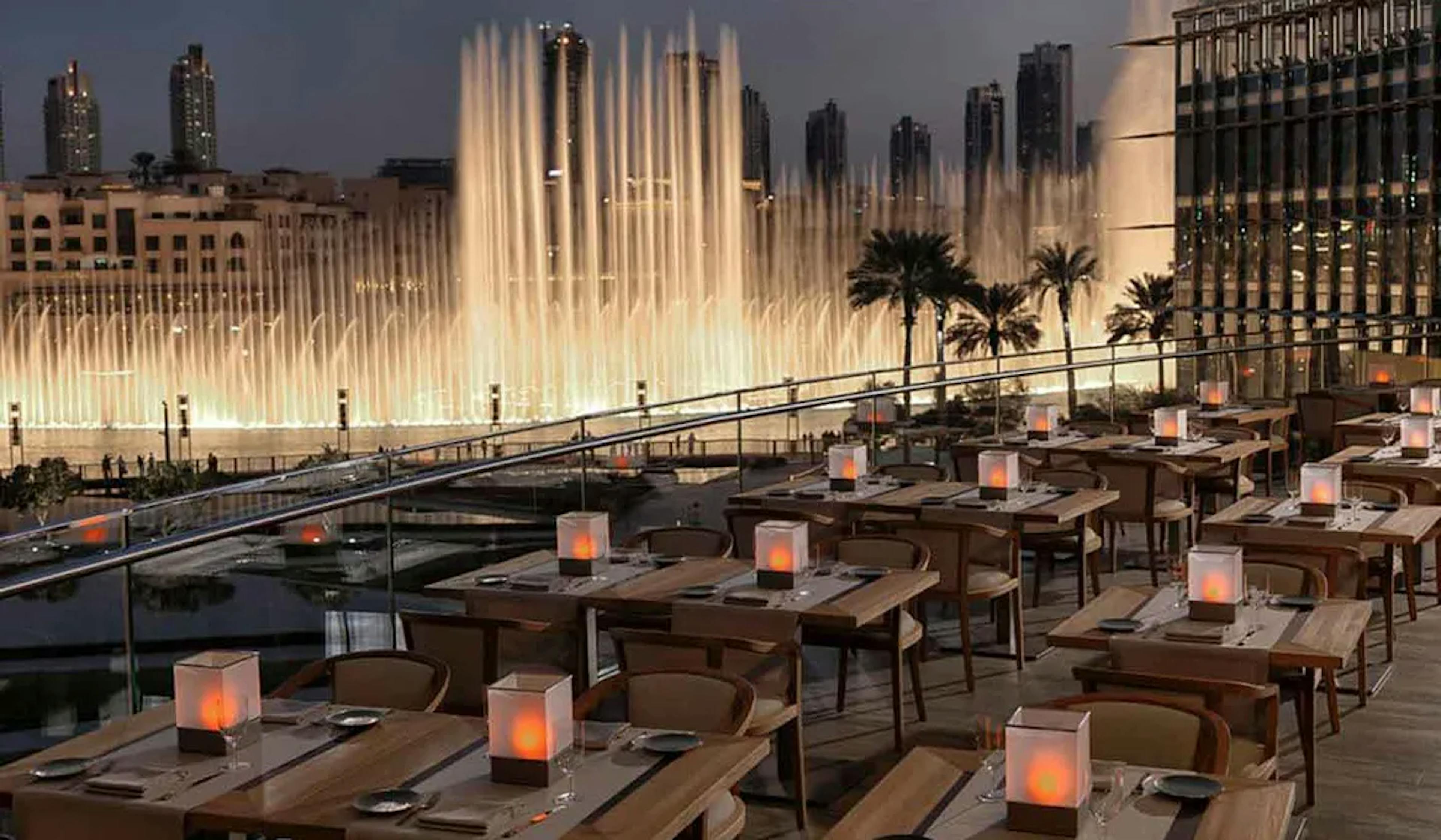 Best Restaurants with Fountain Views at Dubai Mall