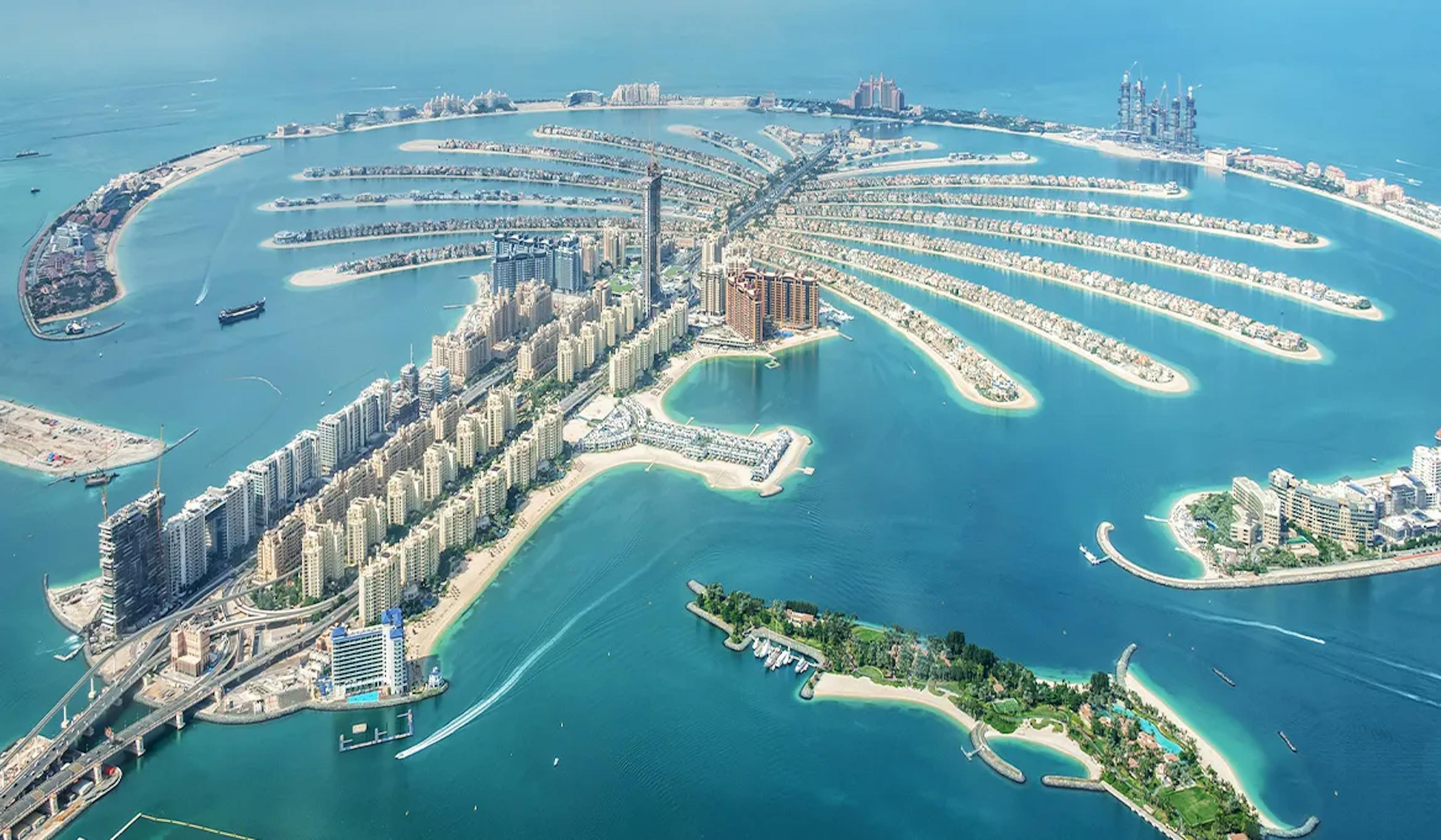 Palm Jumeirah is a Gated Community in Dubai