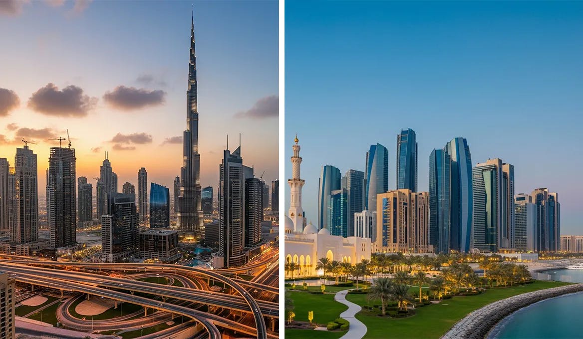 Dubai or Abu Dhabi?