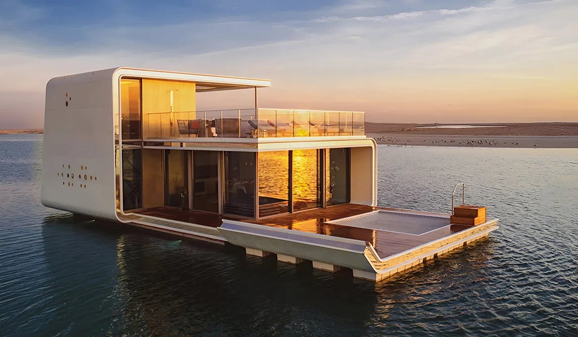 Floating Villas: An Architectural Marvel
