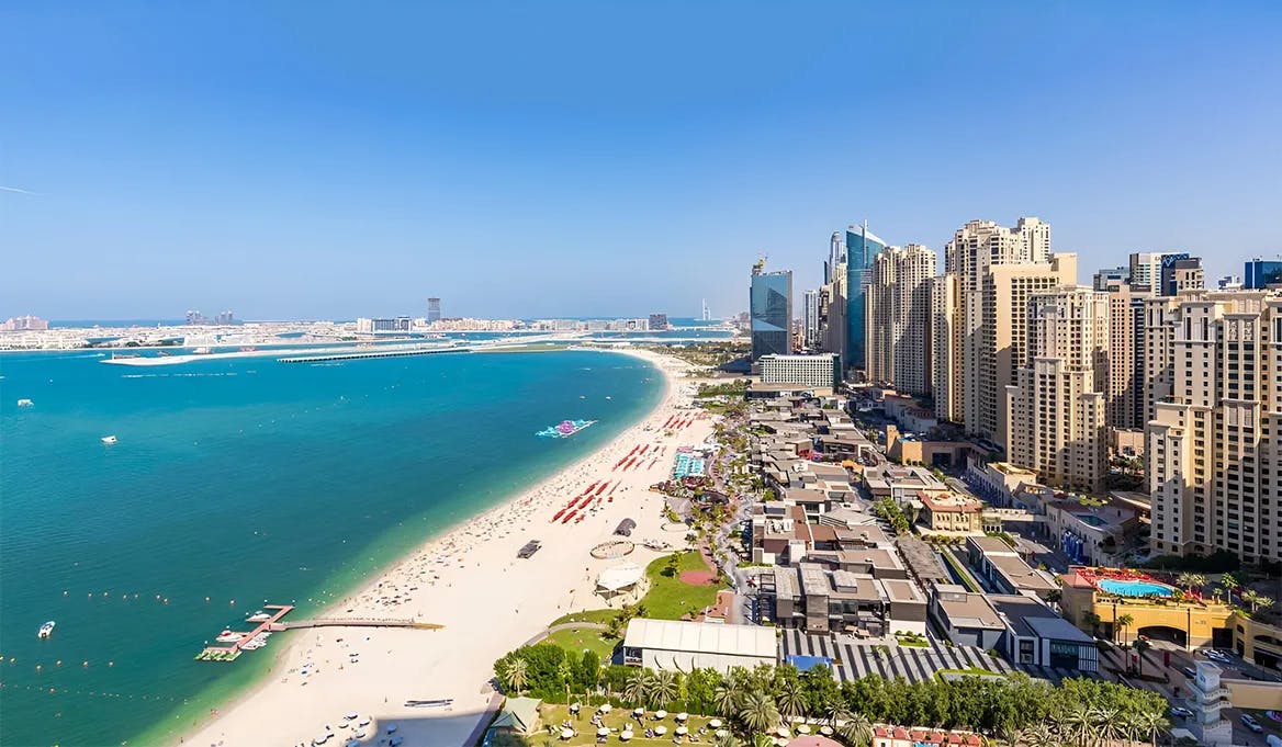 Jumeirah Beach Residence (JBR): Beachfront Urban Living