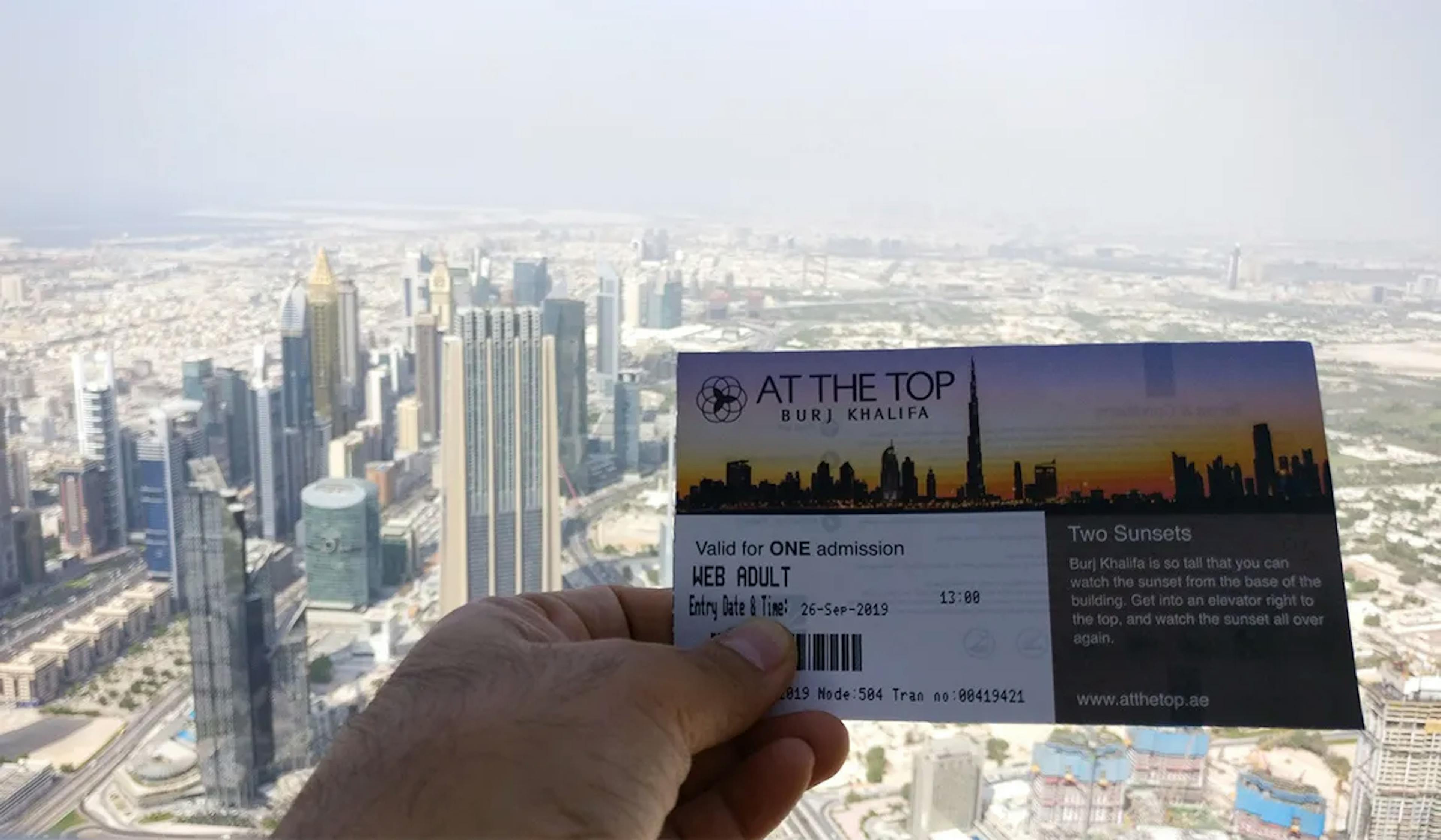 Ticket Information: Accessing Observation Decks