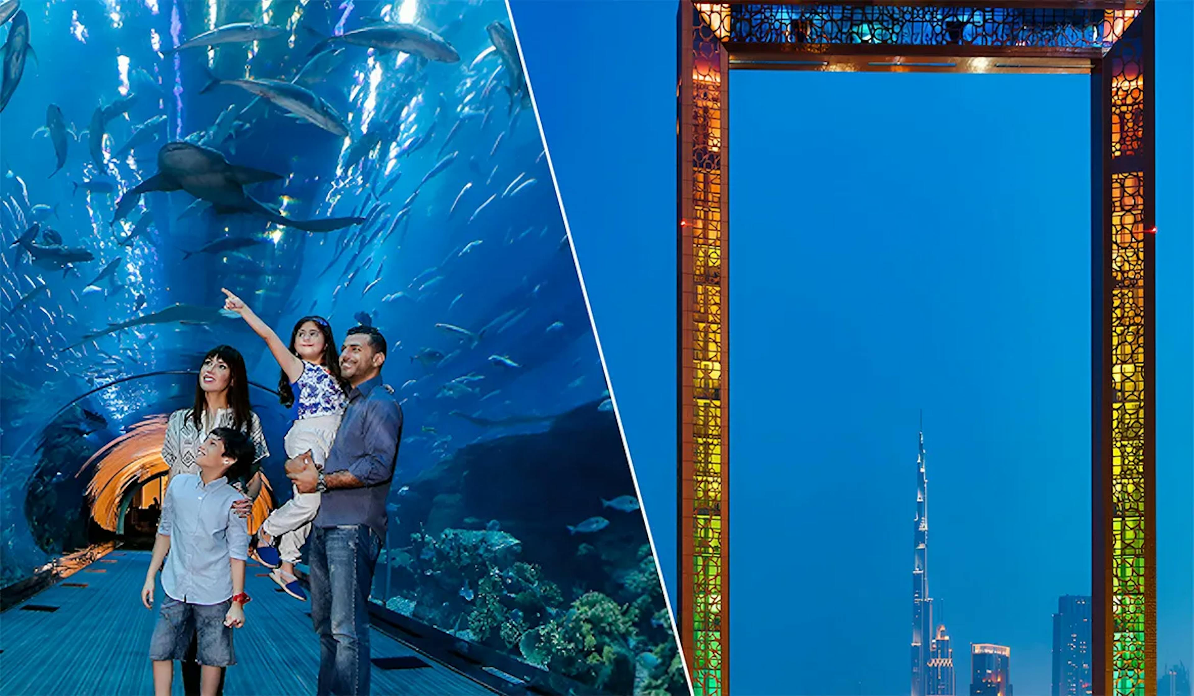 The Dubai Frame Aquarium?