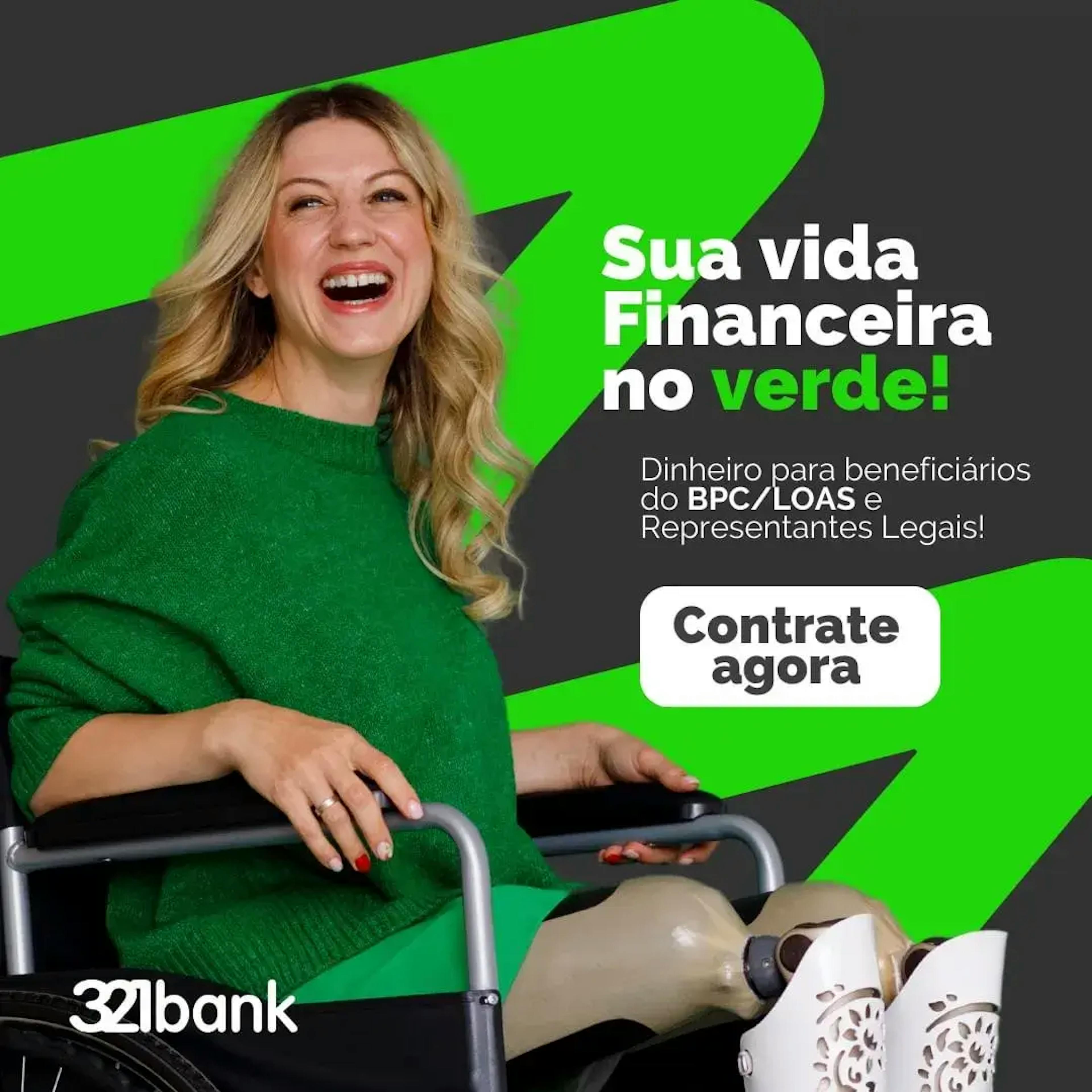 Beneficiário BPC/LOAS na 321bank 