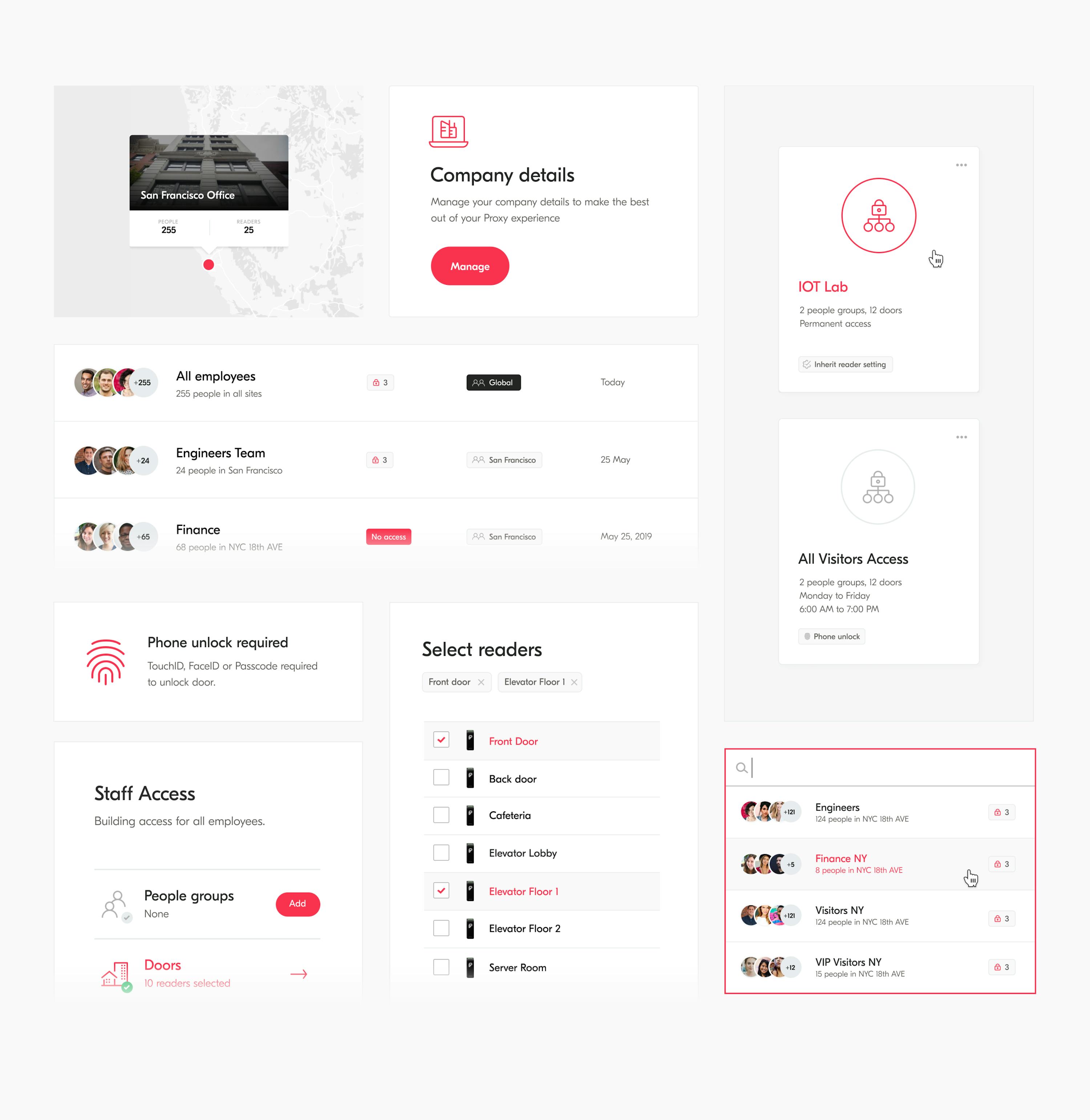 Some Proxy component design