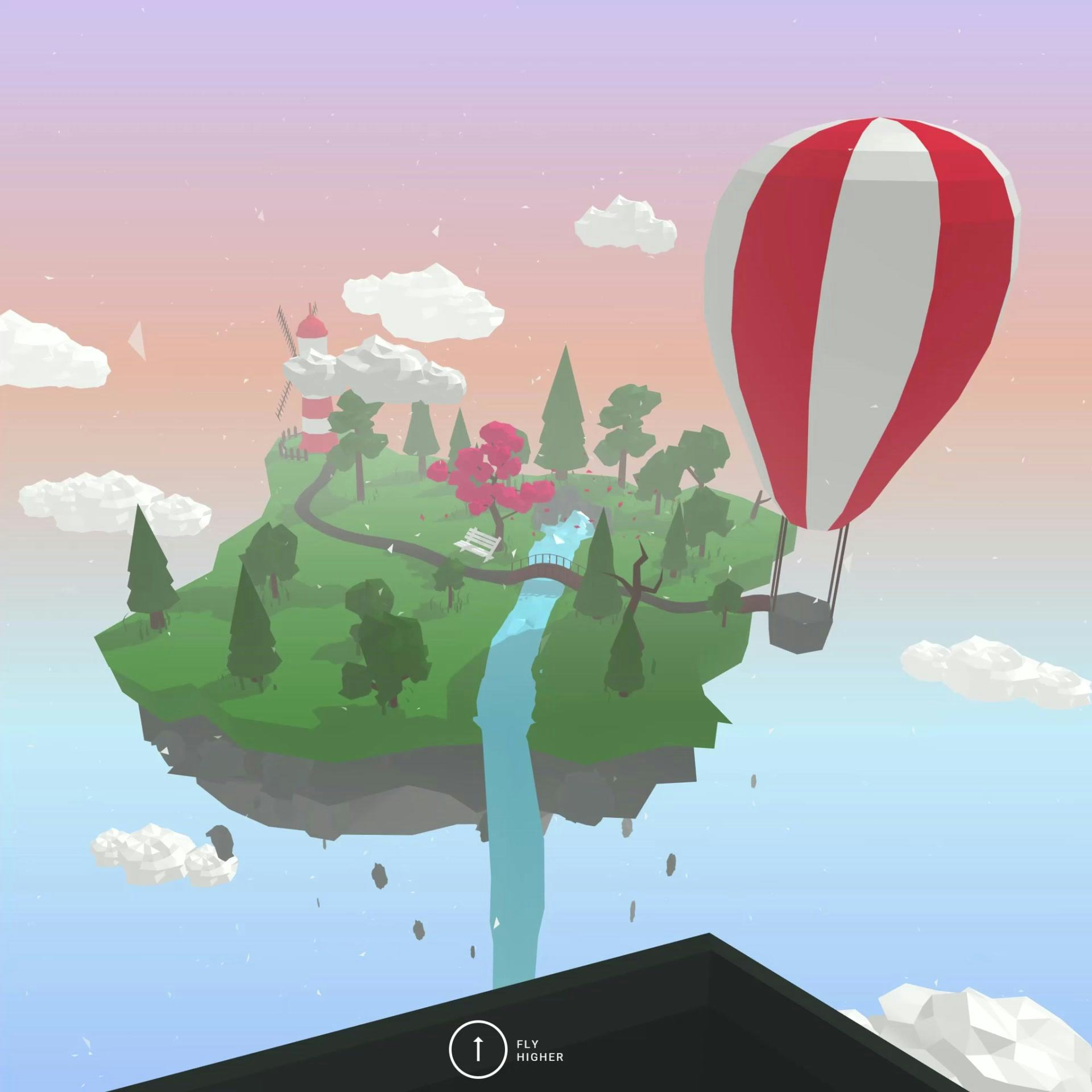 Hot air ballon VR experiment