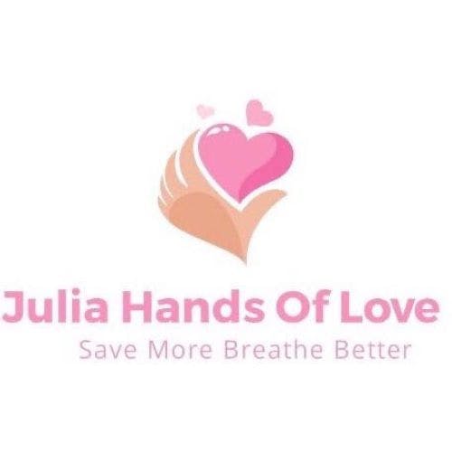Julia Hands of Love Logo