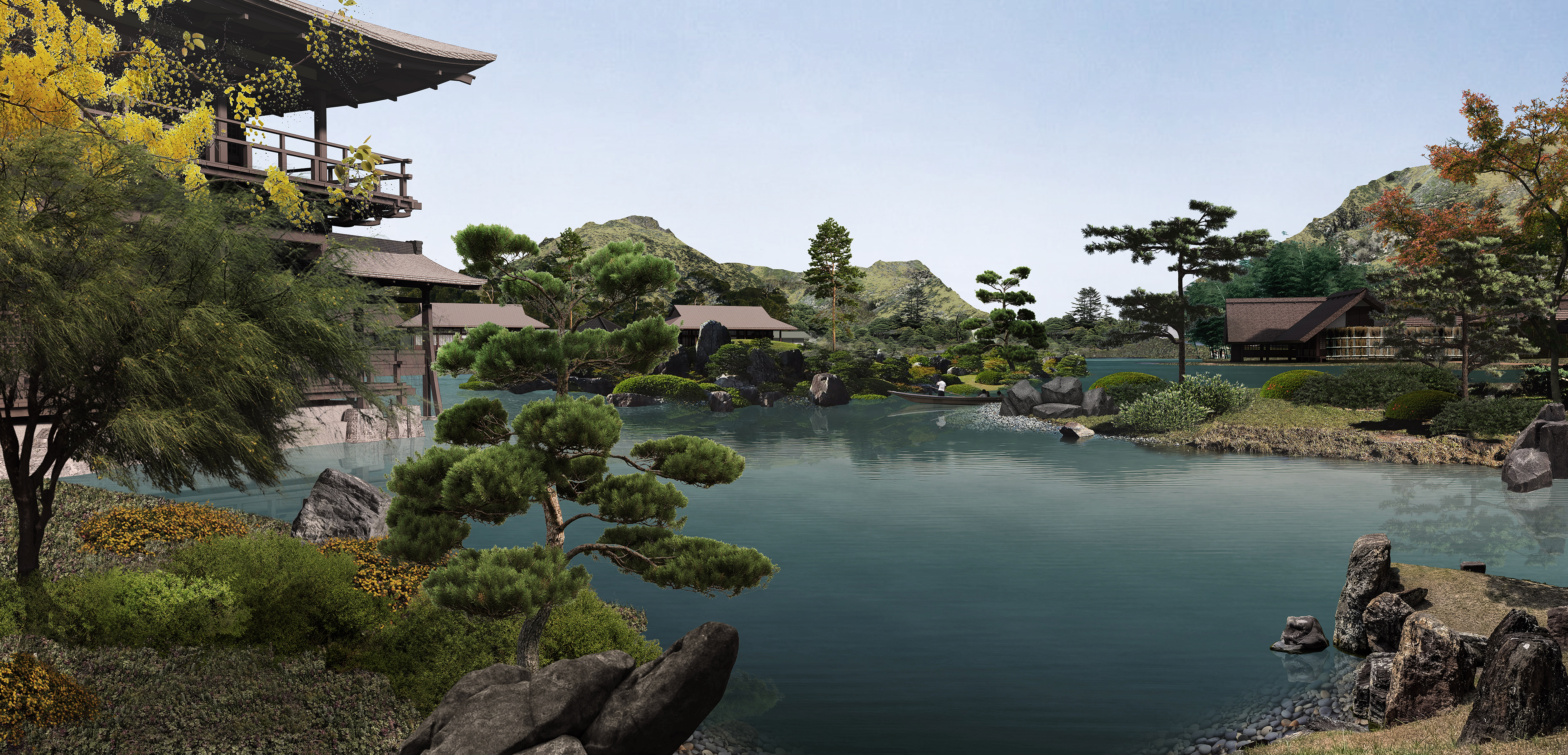 中東日本庭園プロジェクト | projects | 1moku. co.