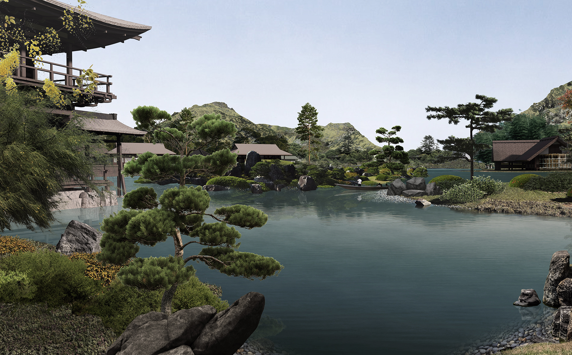 中東日本庭園プロジェクト | projects | 1moku. co.