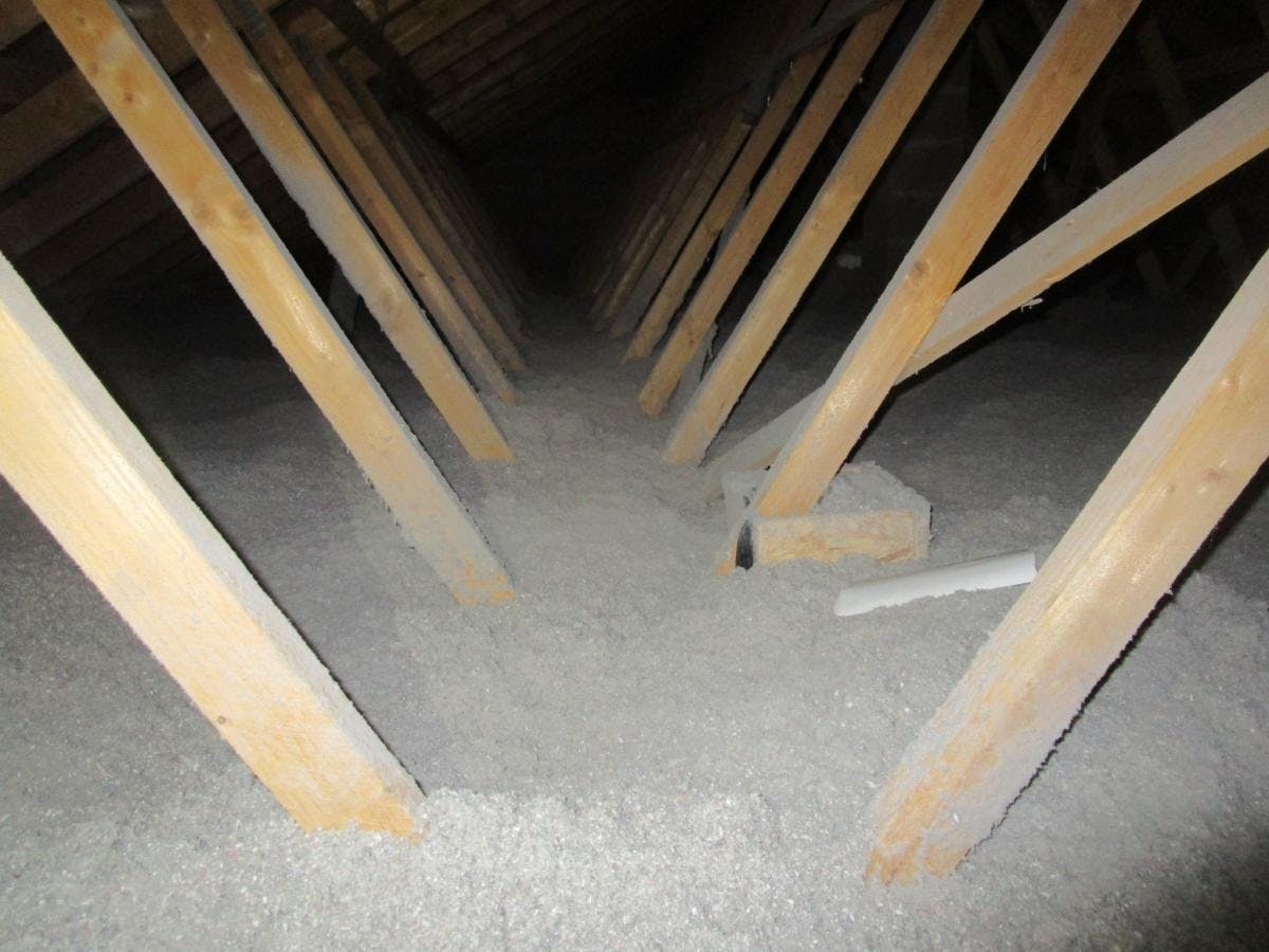 Zelluloseschüttung