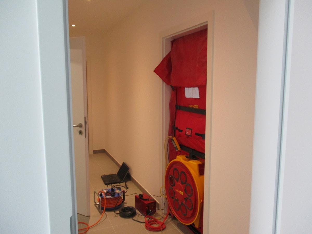 Lüfter Blower-Door