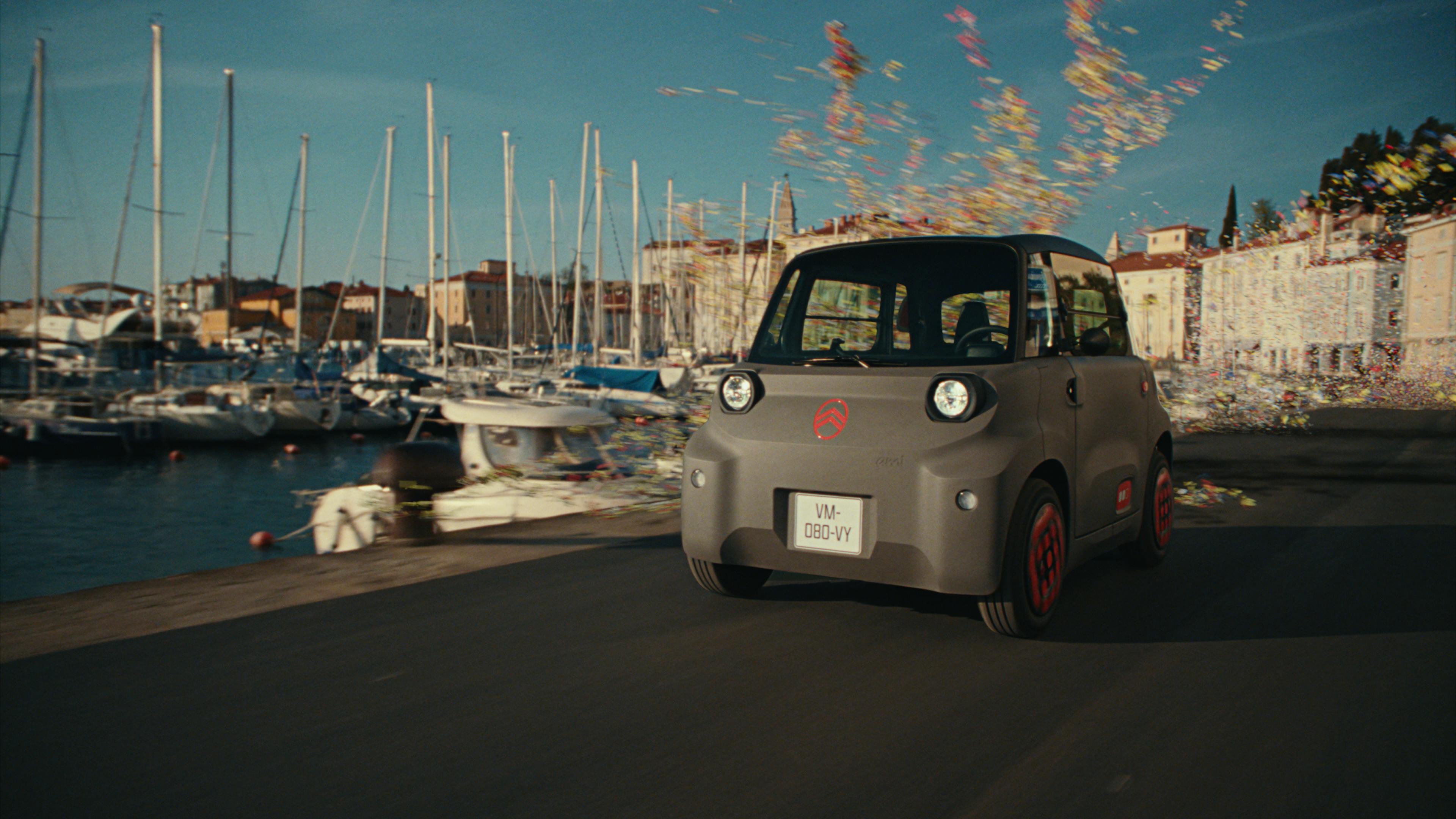 Citroen AMI 1TO1 editing color grading post production