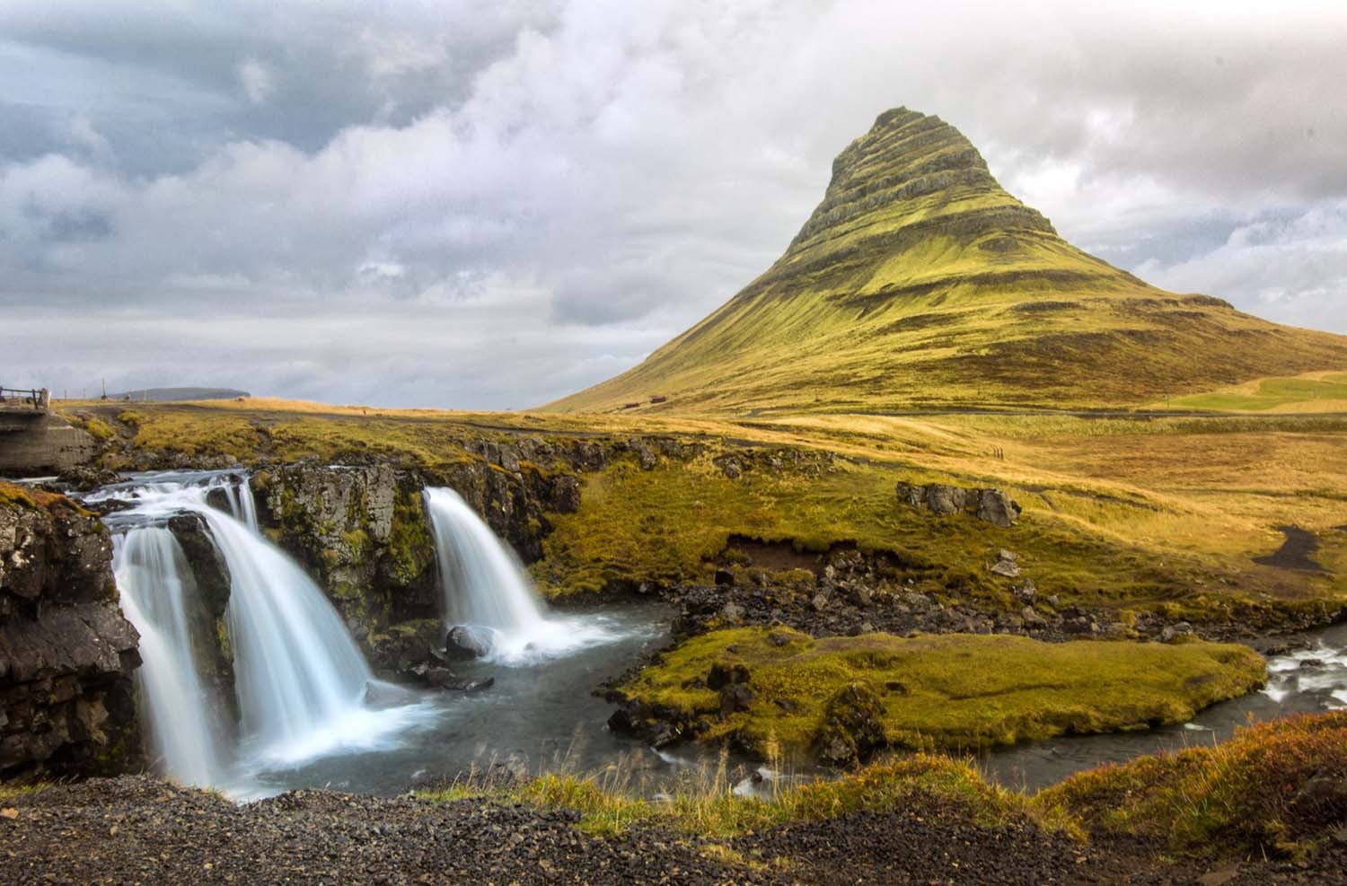 Kirkjufjell, pictured on probably every Iceland guidebook ever