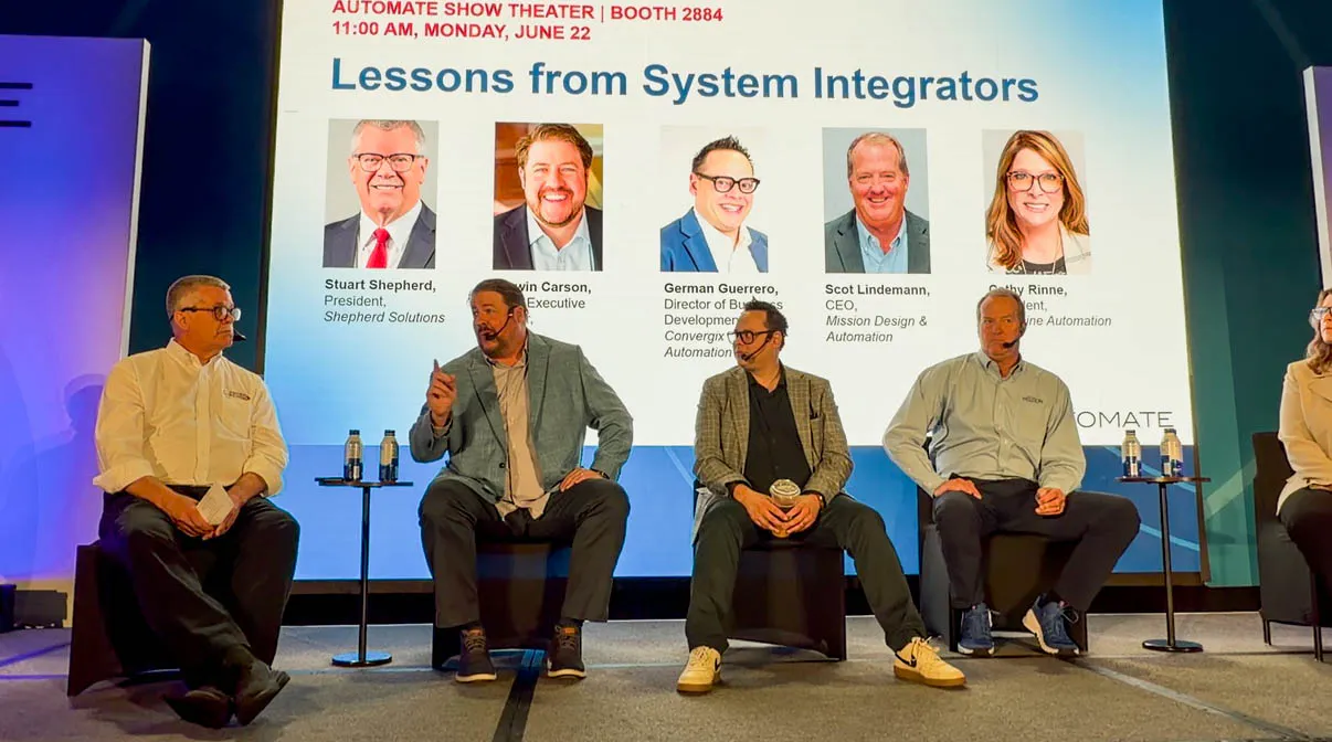Lessons From System Integrators panel at Automate 2026