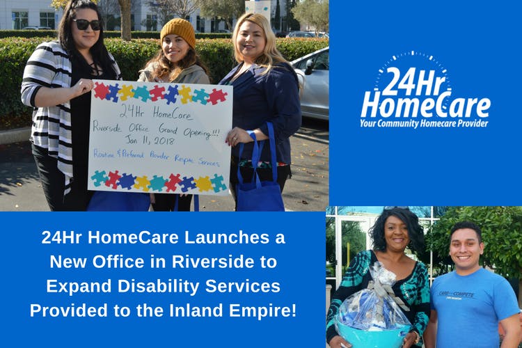 24 Hour Home Care Launches a New Office in Riverside to Expand Disability Services Provided to the Inland Empire