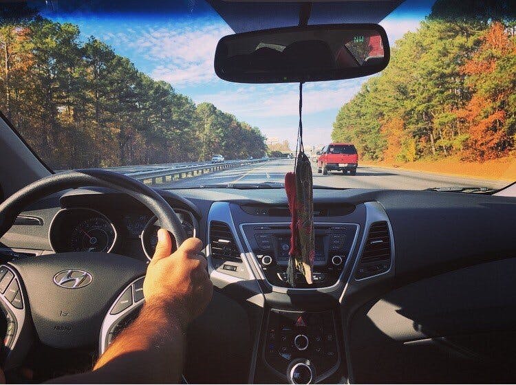 first-person-view-driving-car