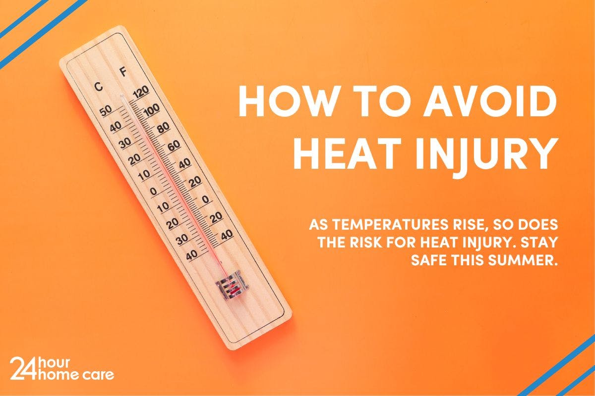 A photo of a thermometer against a bright orange background.